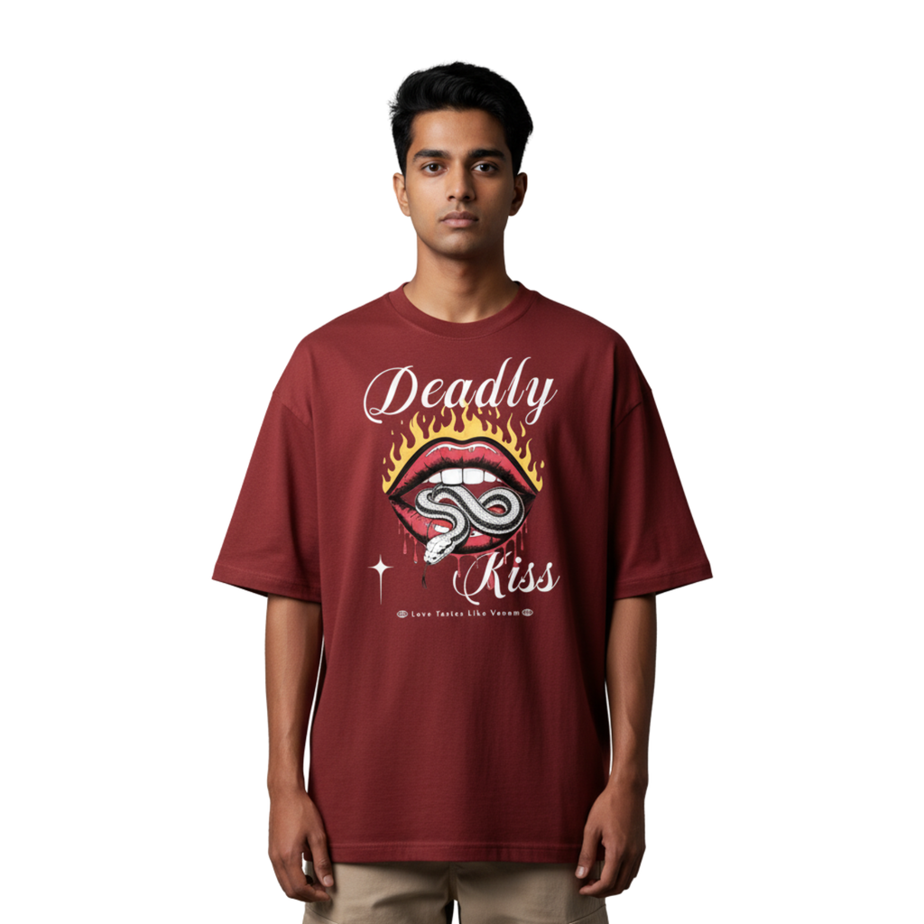 Deadly Kiss Oversized Streetwear