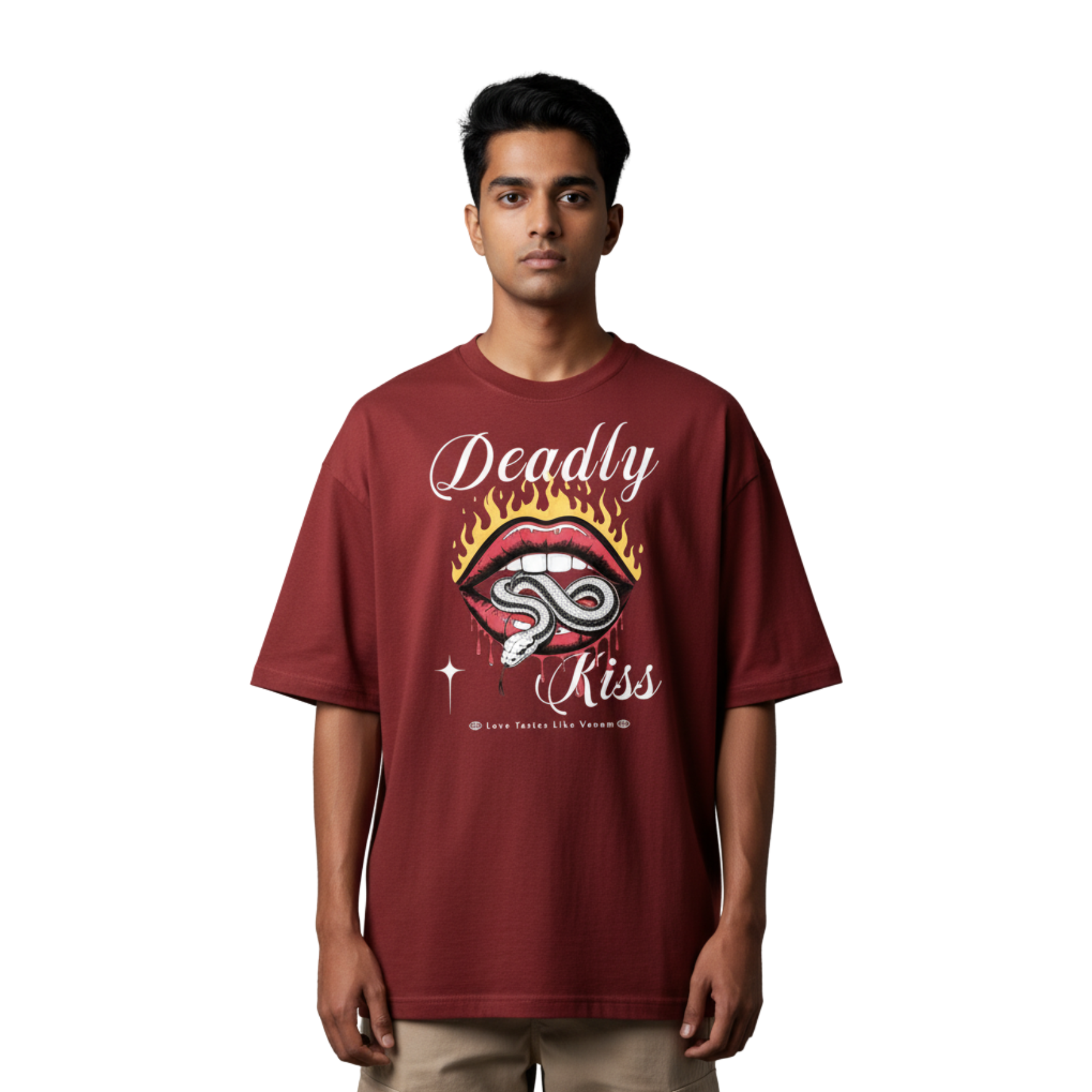 Deadly Kiss Oversized Streetwear