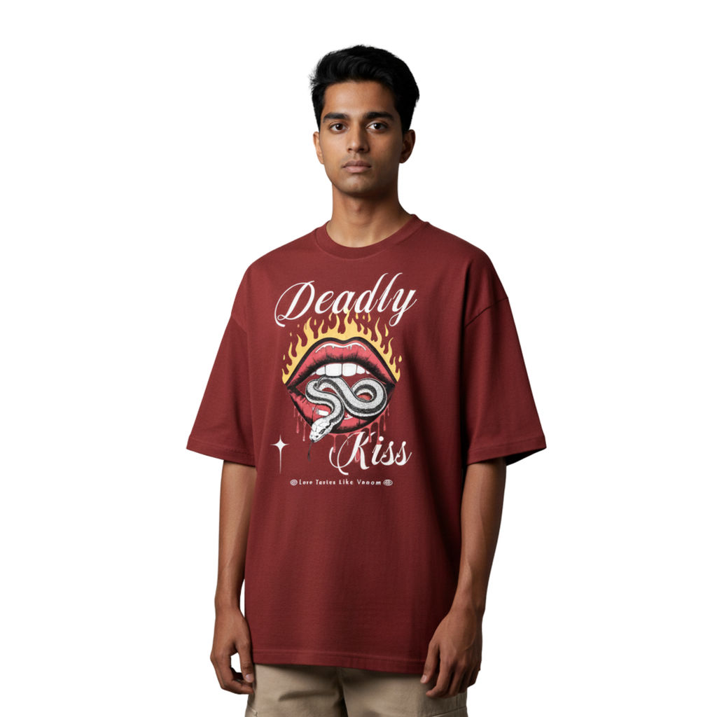 Deadly Kiss Oversized Streetwear