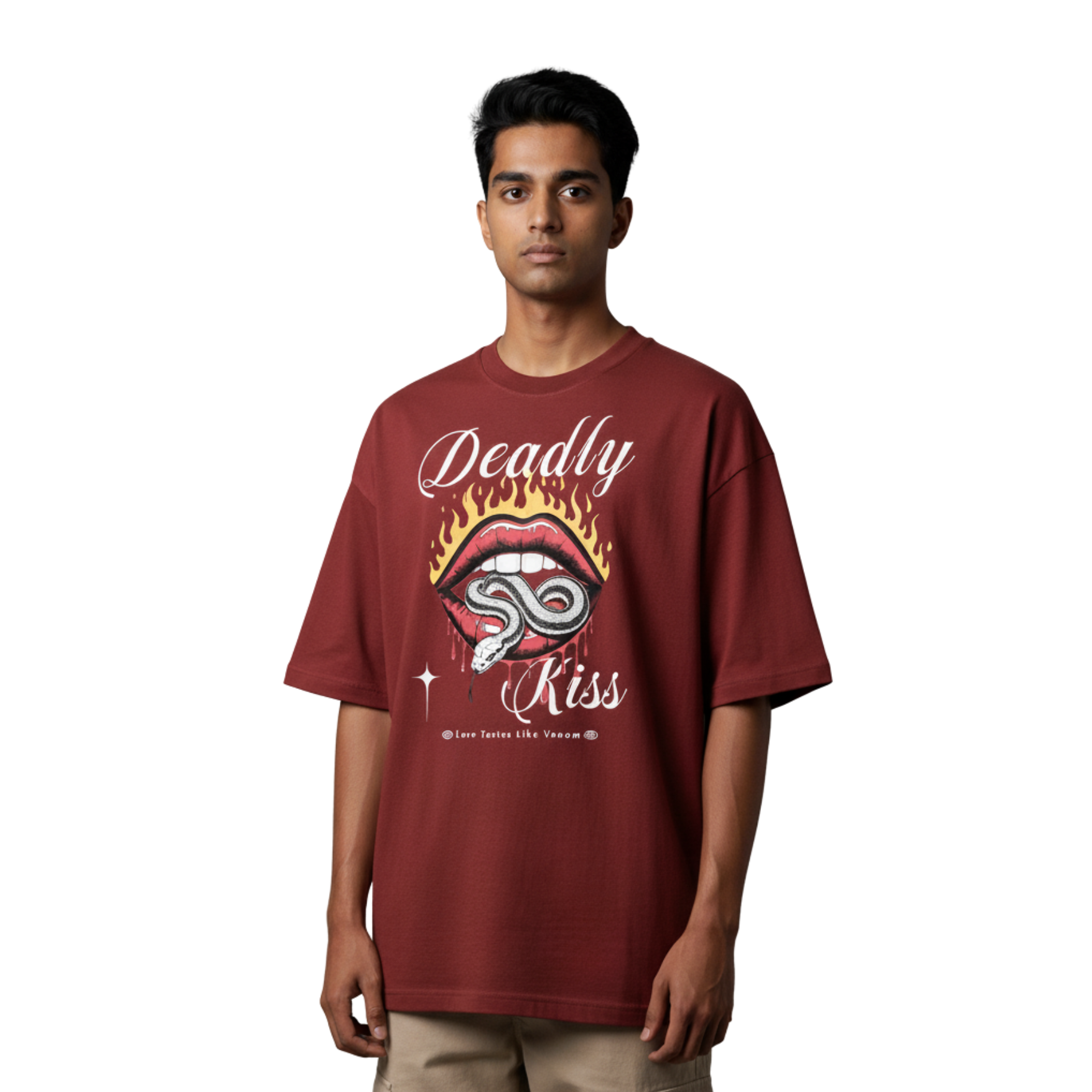 Deadly Kiss Oversized Streetwear
